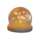 Handmade Tulip Night Light, DIY Home Decoration Simulation Flower Bedroom Sleeping Table lamp Children Couple Friends Gift