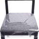 Houseables Plastic Chair Covers, Dining Chairs Fits Clear, Adjustable,Waterproof Protector, Vinyl Cover, Kids Seat Slipcover