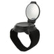 Cycling Rear View Mirror, Mirror Nylon Wrist Arm Strap Convex Design 5Cm Diameter Rearview Mirror Cycling Adjustable 360° Bicycle Rear View Mirror