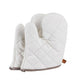 Cotton Oven a pair , High Heat Resistant Microwave Gloves, Kitchen Mitts for Baking,Cooking, BBQ, Small