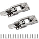 2pcs Heavy Duty 316 Stainless Steel Anti-Rattle Lockable Hold Down CLAMP Stainless Steel Lockable Latches(Including screws)