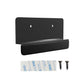 Hands Free Garbage Drawer Foot Pull Handle Foot Pull for Trash Cabinet Drawer, Touchless Hands Free Design for Full Overlay Cabinet Door (2Pack Black)