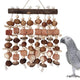 Large parrot toys, natural nuts, corn cobs, wooden African grey macaw, chew and tear toys, cockatoos, cockatoos, and large and medium-sized birds