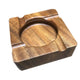 Wooden handmade ashtray | Office, home, car, outdoor ashtray | Ashtray | Decorative ashtray(13CM)