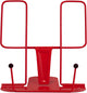File Sorters Portable Book Holder Adjustable Reading Rest Recipe Cookbook Stand Cell Phone Stand for Cookbook Textbook Tablet Holder ( Red)