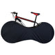 Bike Wheel Cover Indoor Dust-Proof and High Elasticity Bicycle Wheel Bag mountain bike protective cover, outdoor(Half Pack Black)