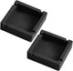 2pcs Large Black Silicone Cigar Bulk Ash tray, Unbreakable Cigar Ashtray, Flexible Deep Bowl Silicone Cigar Ashtrays for Patio/Indoor/Outdoor/Deco(10*10*3cm)