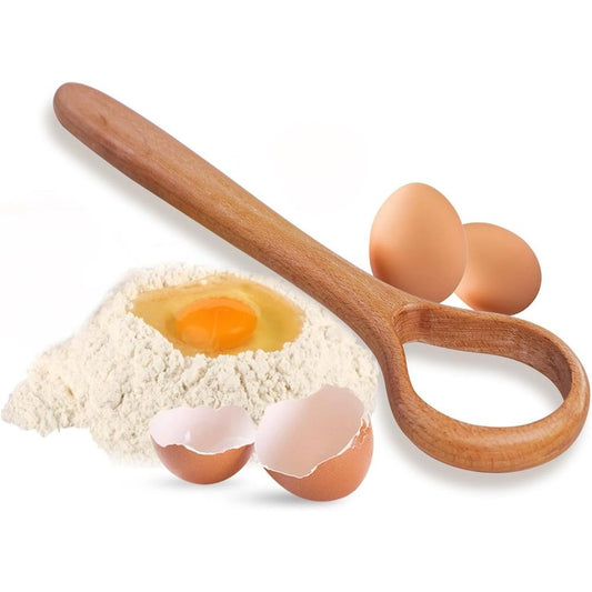 13Inch Wooden Dough Whisk Sourdough Whisk Dough Mixer Bread Whisking Tool for Mixing Sourdough Bread Baking Supplies for Pastries, Egg, Pizza(2 Pcs)