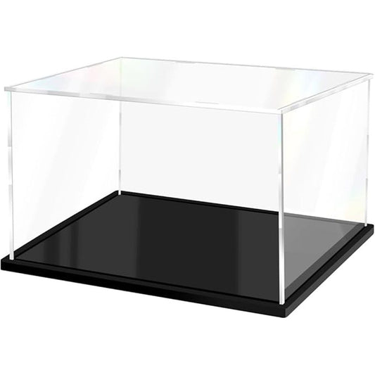 Acrylic Display Boxes for Collectibles Assemble Clear Acrylic Box Dustproof Protection Glass Case for Display Action Lego Figures Doll (10*10*10 cm)