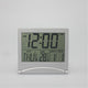 2 pack Digital Travel Alarm Clock - Foldable Calendar Temperature Timer Clock - Large Number Display, Compact Desk Clock for All Ages(Battery not included)