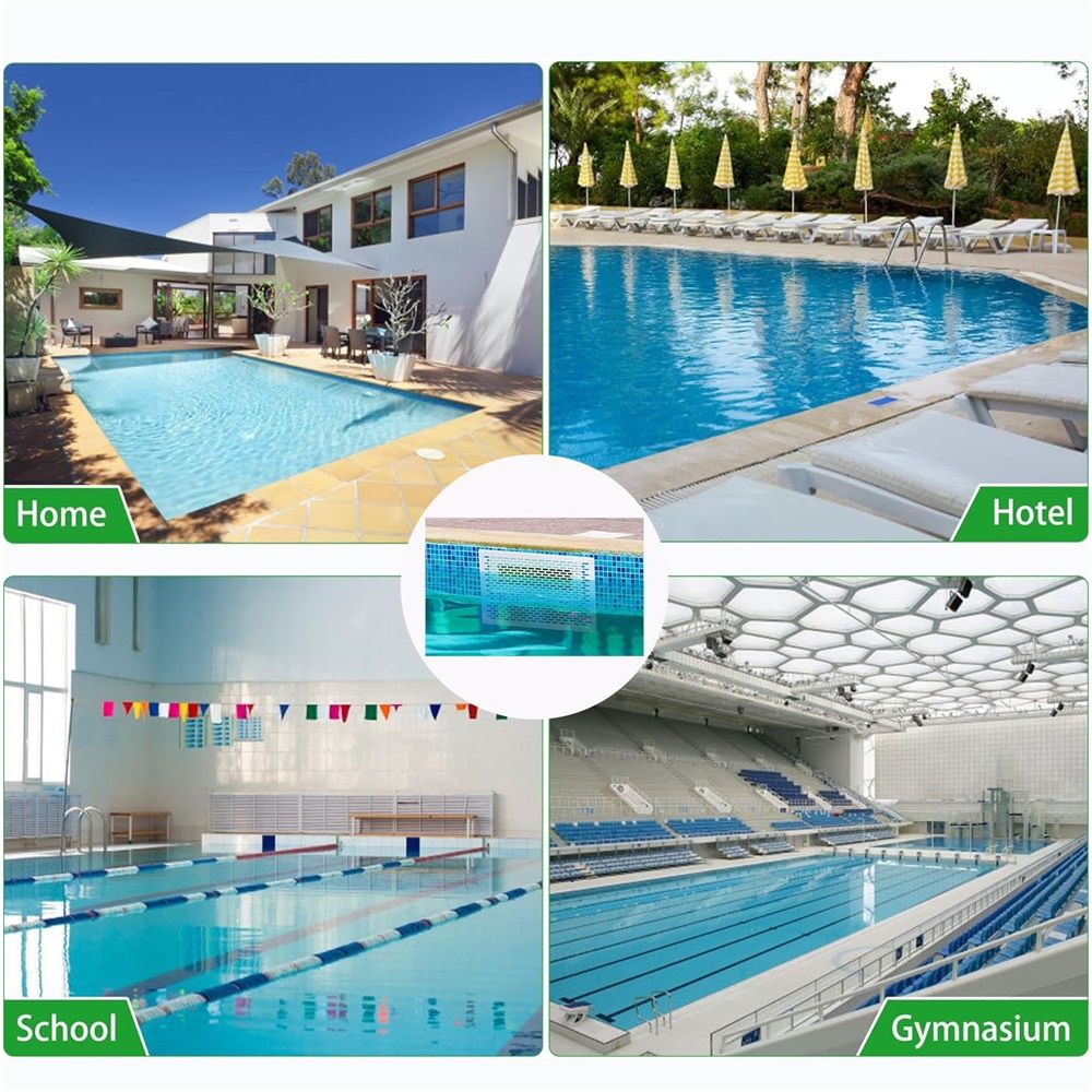 Pool Skimmer Leaf Guards For Inground Pools, Rust-Proof Above Ground Pool Skimmer Screen Net Cover For Prevent Blockage Skimmer Catcher with Elastic Rope And Telescopic Rod For Simple Installation