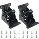 4-Pack Folding Brackets, Lock Extension Hinge, Foldable Leg Brackets Hardware for Table, Workbench, Platform