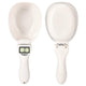 Digital Measuring Spoon Scale, Food Measuring Scoop Scale, Food Weight Scale Grams and Ounces, Polygons Measuring Spoon, ABS Kitchen Weight Scale for Food with LCD Screen(Battery not included)