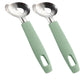 4 Pack Cactus Peeler Spoon, Stainless Steel, Multi-Function Peeling Knife, Cutting Noodle Knife, Kitchen Tool (green)