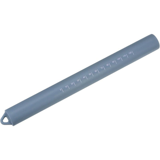Silicone Rolling Pin Stainless Steel Inner Core Non Stick Rolling Pin Blue,Inner Core Dough Roller Kitchen Roller for Baking Pastry Pizza Fondant Bread