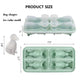Labrador Dog Ice Cube Mold, Dog Shapes Ice Cube Tray, Silicone Ice Mold Fun Shapes, Make 4 Cute Dog Ice Balls for Whiskey