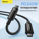 Data cable CtoC 240w 1m-Black