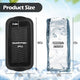 4 Pack Extra Large Ice Block Mold Black