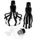 Light Bulb Changing Tool 3 Pcs Set Black