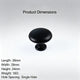 10 Pcs MA331 Single Black