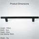 10 Pcs M8829-96 Large Black