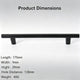 10 Pcs M8829-128 Large Black