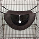 2 Pcs Cat Cage Hammock - Coffee 47×38×28cm