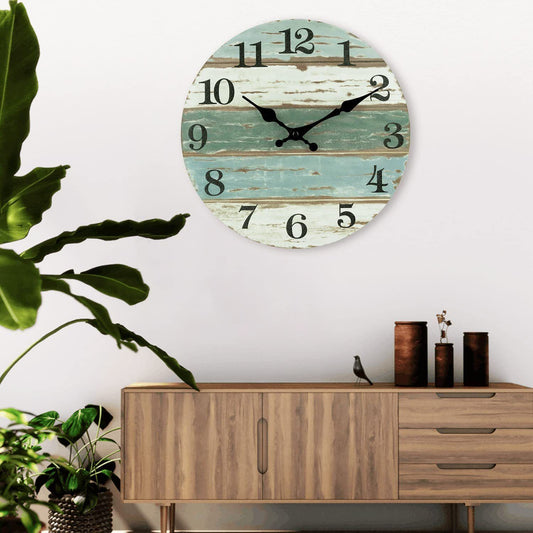 Wooden Wall Clock No.18, 10 Inch