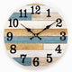 Wooden Wall Clock No.23, 10 Inch