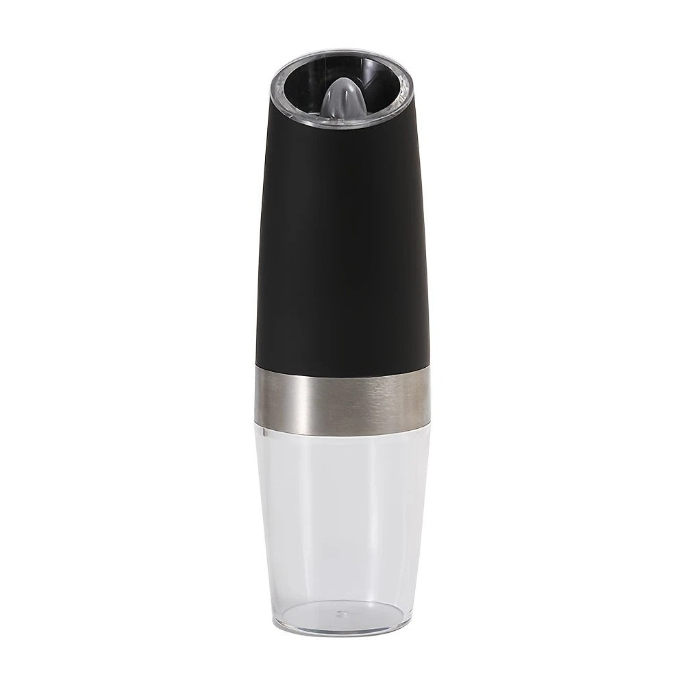 silver Gravity - sensing, grind with tilting —— Intelligent Pepper Grinder, adjust grind fineness freely for seasoning