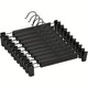30-Pack Multi-Purpose Adjustable Pant Hangers: Thickened Non-Slip Clips, 360° Rotating Hook, Adjustable Width, Suitable for Organizing and Drying Various Clothes, Towels, and More.