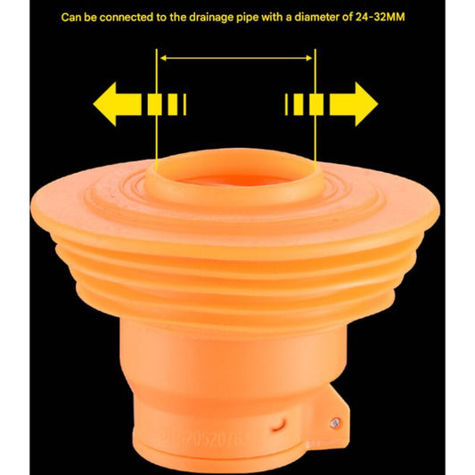 Clapet Anti-Orange Retour Anti-Odeur in Silicone for Machine a Laver and Bathroom