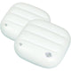 2 Pcs Spa Booster Seat Bathroom, Inflatable Spa Booster Seat Inflatable Spa Cushion for Home Bathtubs, 40x38x16cm