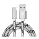 2m Gray USB Type C Fast Charging Cable Compatible with Samsung S21 S22 S23