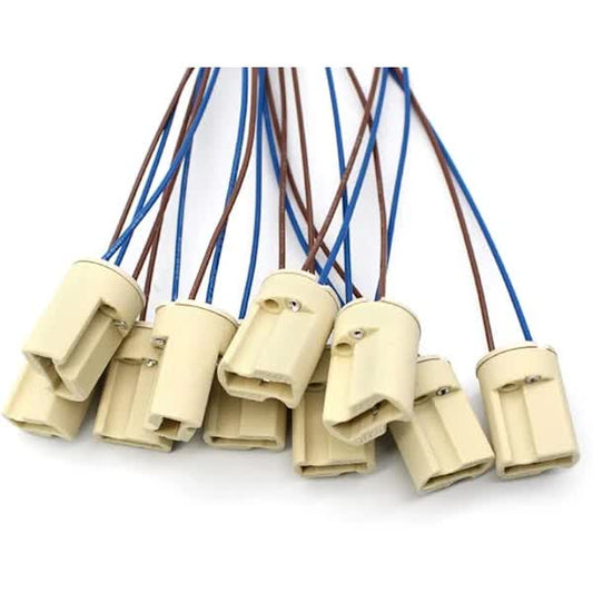 10 pcs G9 Lamp Holder, G9 Ceramic Base Socket