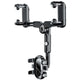 Car Rearview Mirror Phone Holder 360 Rotating Navigation Mount for Car