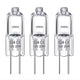 20-pack G4 halogen bulbs 20W 12V warm white