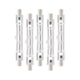 5-pack R7s Halogen Linear Light Bulbs 300W 230V, 118mm