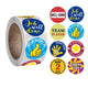 500 Stickers Cartoon School MultiColor Design