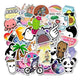 50pcs Animal Cartoon Stickers, MultiColor Decals for Kids and DIY Crafts