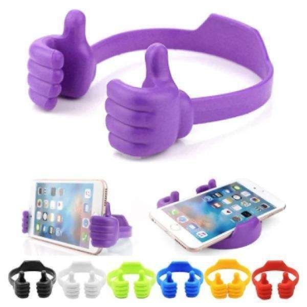 5pcs Universal Mobile Holder On-Board Tripod Thumbs Up Adjustable