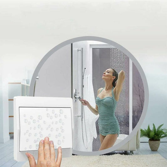 Self Powered Wireless Wall Remote Control Transmitter Waterproof No Battery Switch for Lights and Appliances