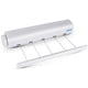Indoor and Outdoor Wall Mounted Clothes Dryer, Extendable Clothes Line 3.7 m