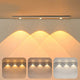 LED Lamp, Closet Light with Motion Sensor, USB Rechargeable LED Lamp, Wireless Kitchen LED Light with 3 Lighting Modes and Magnetic Mounting, 40 cm