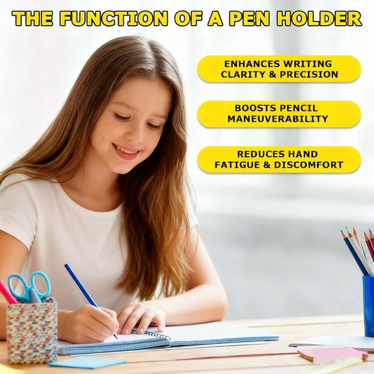 14-Pack Pencil Grips for Handwriting - 2Style (4Pcs Pen Grips w/Cushion & 10Pcs Cute Dolphin Pencil Grip) - Writing Posture Correction Writting Aids for Adults,18+Age