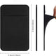 3PCS Wallet Key Holder, Slim Card Holder Minimalist Wallet for Men-Small Card Key Holders Slim Cards Holders of Phone Back