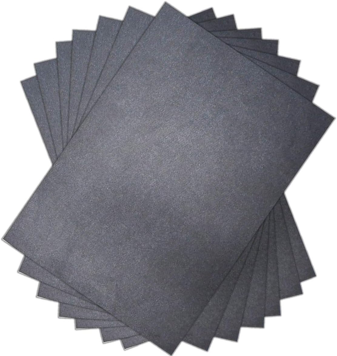 100 Sheets Carbon Transfer Paper Tracing for DIY Wood Working Canvas and Other Art Craft Surfaces Graphite & 5 Pieces Ball Embossing Stylus Black (8.3 x 11.7 Inches)