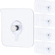 20 Pcs Adhesive Picture Hooks 20 lbs Max 2.2”Load No Drill Screw Stickers Heavy Duty Picture Hangers Without Nails No Nail Wall Hooks for Hanging Frame Hanger Sticky Hook for Bathroom Kitchen