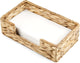 Napkin Holder for Bathroom, Woven Wicker Water Hyacinth Guest Towel Holder Tray, Disposable Paper Hand Towel Holder for Bathroom Accessories, Dinner Napkin Holder for Kitchen Table Party