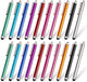 Stylus Pen Set of 20 Pack, Universal Capacitive Touch Screen Stylus Compatible with iPad, iPhone, Samsung, Kindle Touch, Compatible with All Device with Capacitive Touch Screen – 10 Color